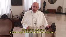 El vídeo del Papa Francisco para felicitar el 50 aniversario de Cáritas Gandía: «Sigan trabajando con amor»