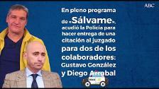 La Policía entra en directo en «Sálvame»