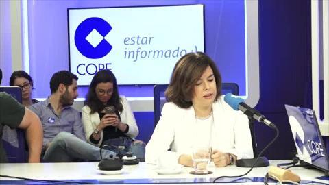 Sáenz de Santamaría en «Herrera en COPE»