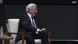 Vargas Llosa: «Lo más hermoso de la vida es el amor y la literatura»