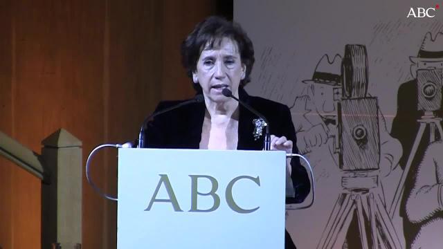 La periodista Victoria Prego, premio Luca de Tena