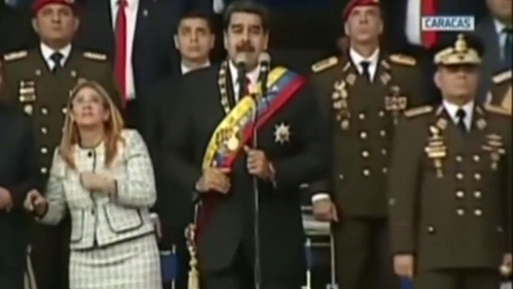 Así ha sido el momento del atentado contra Maduro