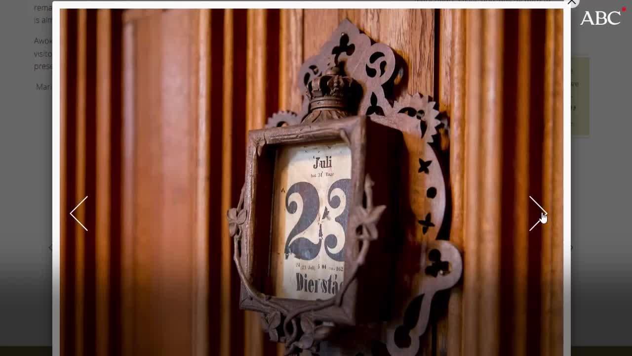 Uno de los salones del castillo de Marienburg