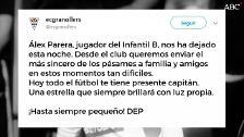 Conmoción en el fútbol base por la muerte de un niño de 12 años