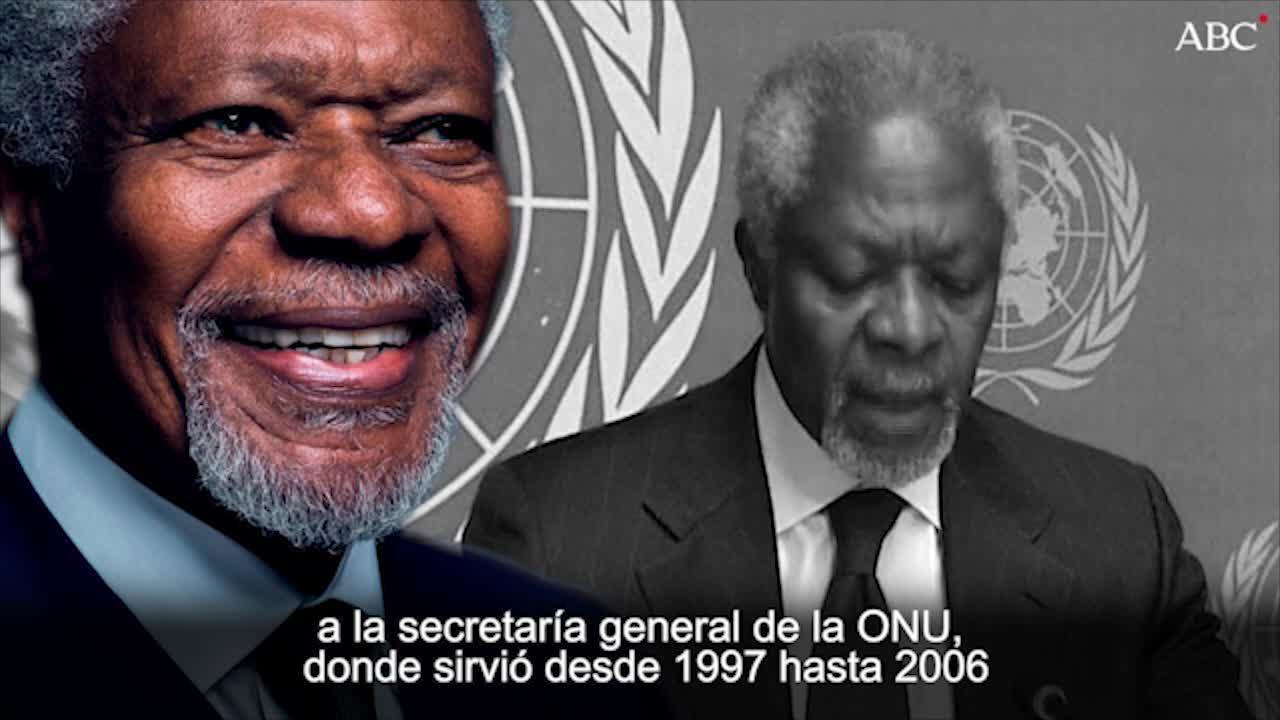 Muere Kofi Annan, ex secretario general de la ONU y Nobel de la Paz