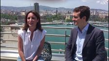 Andrea Levy muestra su apoyo a Pablo Casado