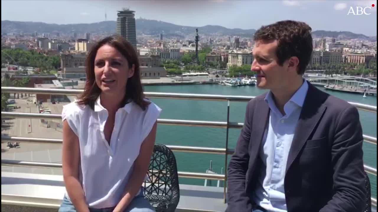 Andrea Levy muestra su apoyo a Pablo Casado