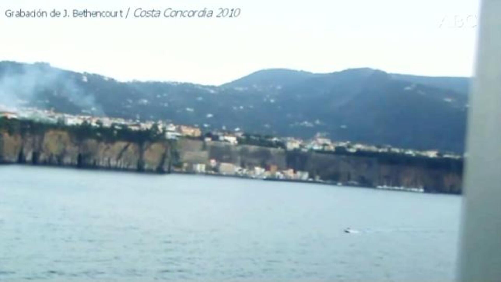 «En el Costa Concordia pasaban cosas raras»