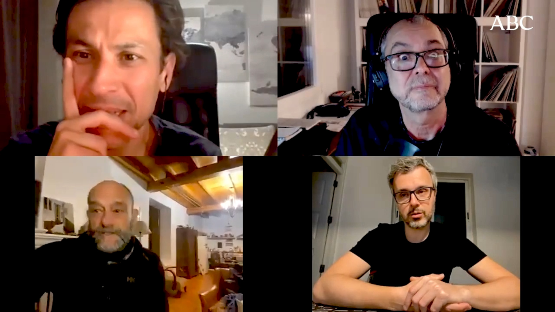 Rodrigo Cortés, Juan Gómez Jurado, Arturo González-Campos y Javier Cansado felicitan a ABC Cultural por su 30 aniversario