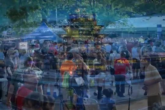 Imagen de la Indy500 de 206, ganada por Alexander Rossi