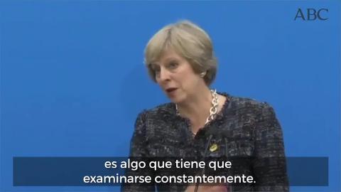 Vídeo: Escuche las palabras de Theresa May ayer en el G-20