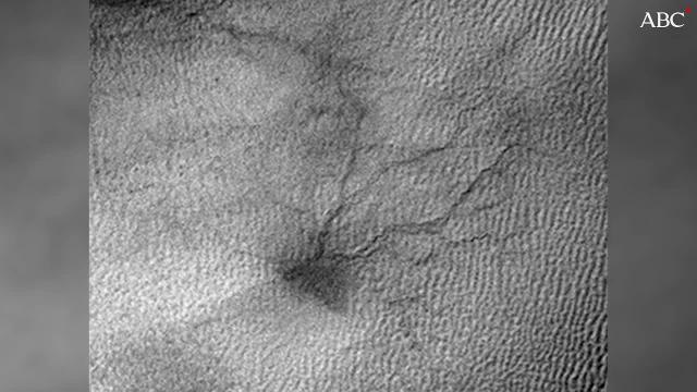 Las «arañas» de Marte