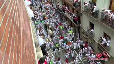 Vídeo del encierro de Sanfermines del 7 de julio