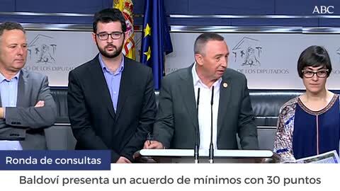 El Rey recibe a Baldoví