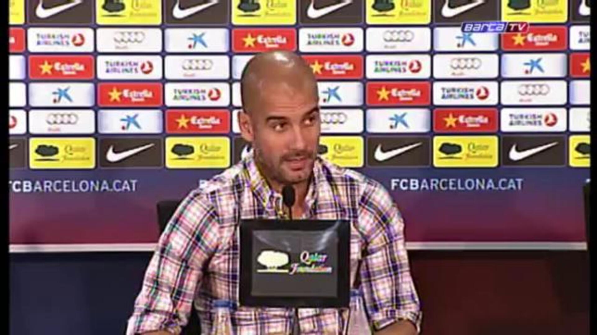 Guardiola: «No serviría para la política»