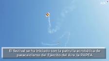 Así han sido las espectaculares acrobacias del Ejército del Aire en San Javier