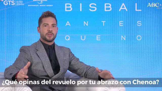 David Bisbal durante la presentación de su nuevo single