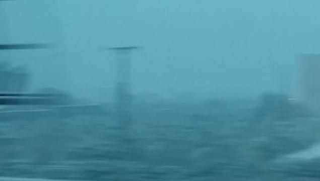 Imagen de la nevada en Teulada