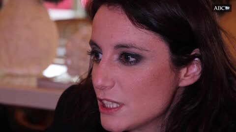 Andrea Levy durante su entrevista con ABC