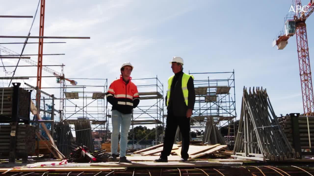 Torre Caleido, cuya construcción se prevee que finalice en septiembre de 2019