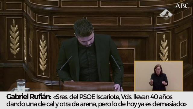 Vídeo: El discurso de Rufián