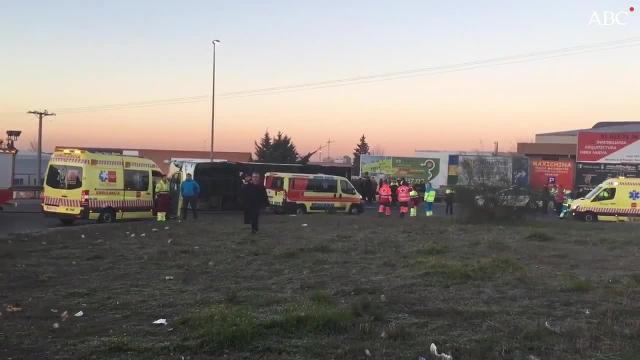 La juez retira el carnet y la licencia profesional al conductor del autobús accidentado en Fuenlabrada