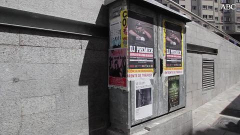 Sin rastro de propaganda electoral en el centro de Madrid.