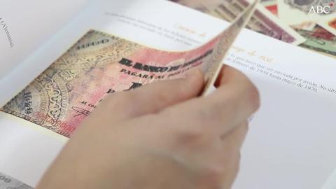 Mira en el vídeo la colección «Billetes de la peseta»