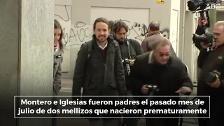 Pablo Iglesias e Irene Montero, padres de una familia numerosa burguesa