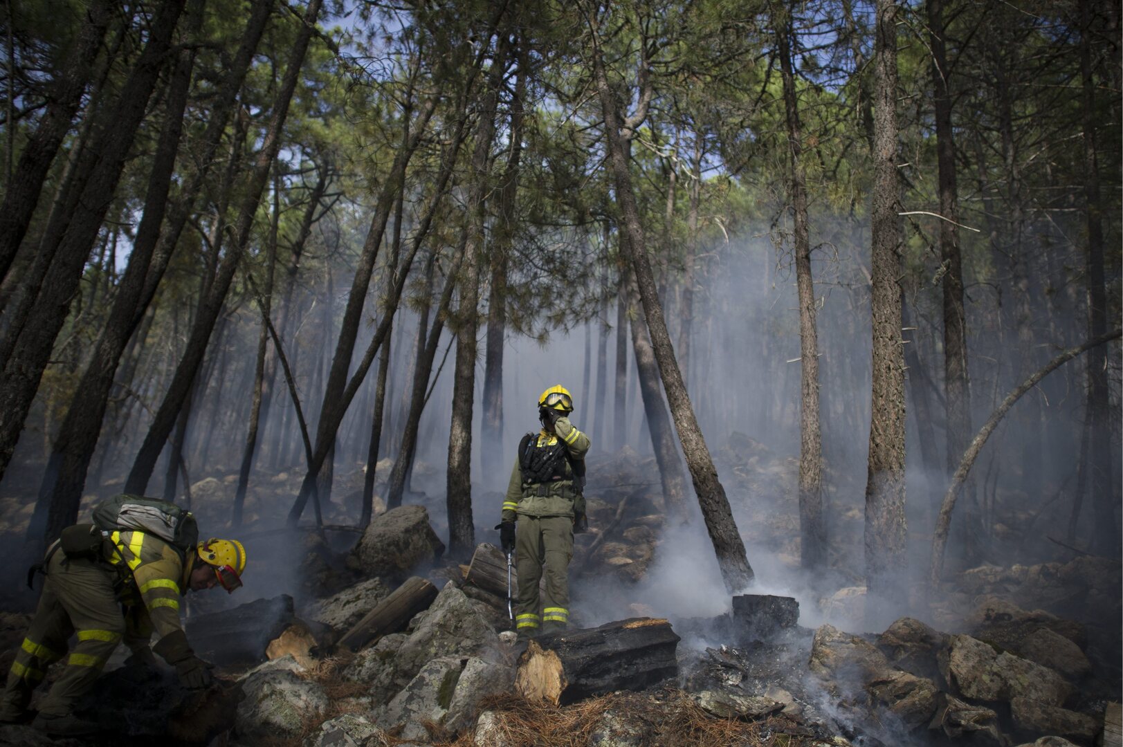 Así comenzó el fuego en Robledo de Chavela