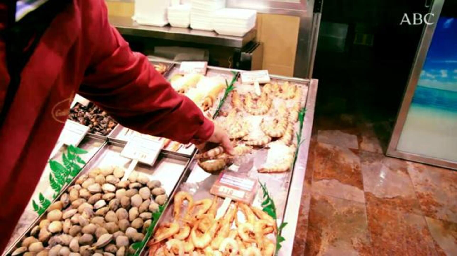Cómo diferenciar en el mercado el marisco fresco del pasado o congelado