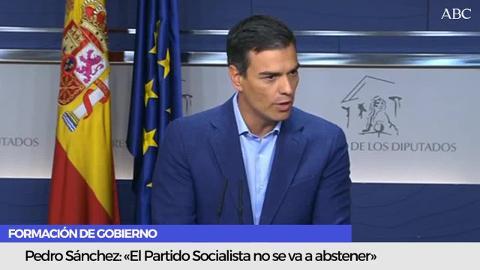 Vídeo: Pedro Sánchez se mantiene en el 'no' a Rajoy.