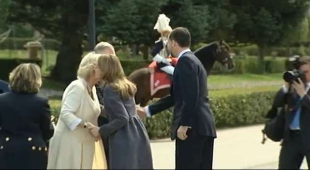 El Príncipe de Gales y su esposa llegan a Madrid