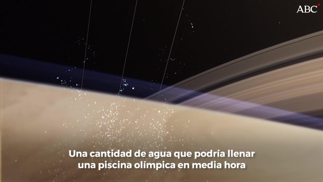 Saturno está perdiendo sus anillos a gran velocidad