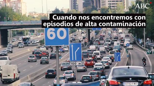 Panorámica de la capital en un día de alta contaminación