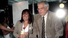 La boda secreta de Josep Borrell y Cristina Narbona