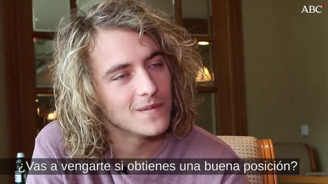 Manel Navarro, durante uno de los ensayos previos a la final de Eurovisión