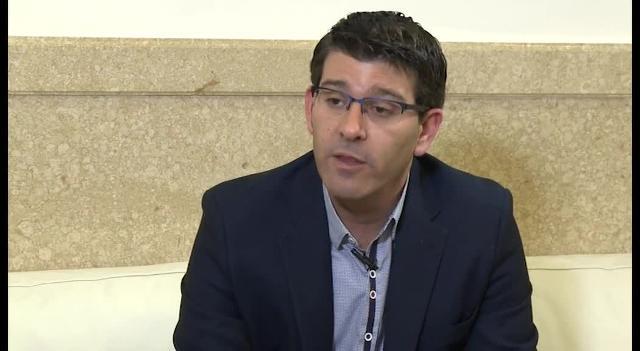 Jorge Rodríguez, en su despacho de la Diputación de Valencia