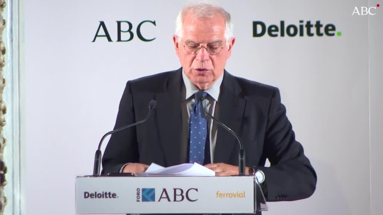 Borrell en Foro ABC: «Conceder la independencia está fuera de toda óptica»