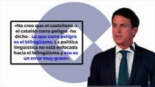 Manuel Valls: «¿Soy menos catalán que otros? No. Soy barcelonés, soy catalán y soy español»