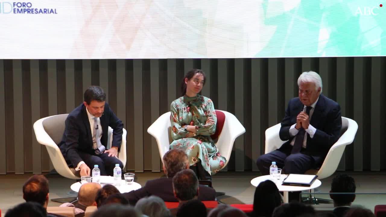 Felipe González: «La persecución del delito no puede encontrarse con fronteras»