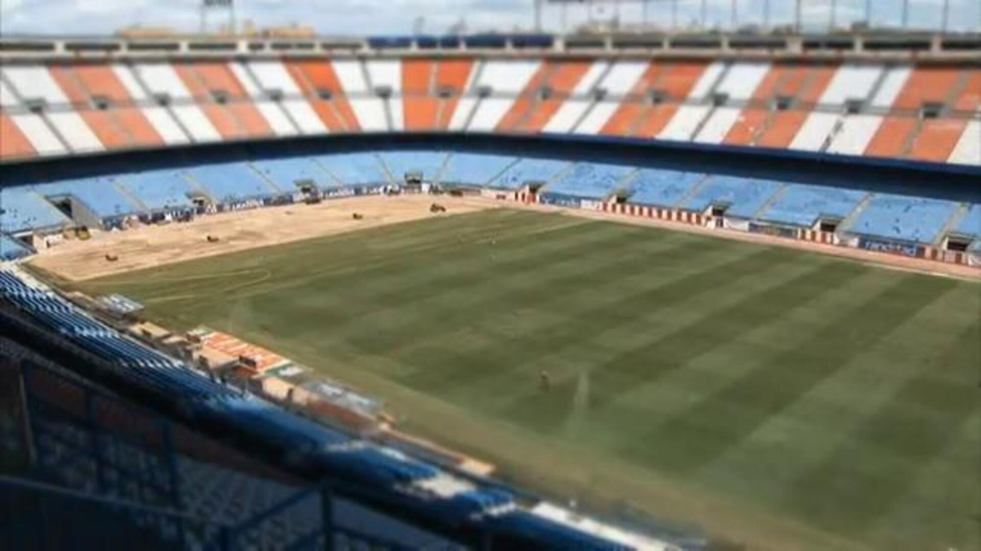 El Calderón se pone a punto para la final de la Copa del Rey