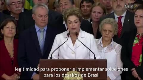 Rousseff: «El &#039;impeachment&#039; es fraudulento, es un golpe de Estado»