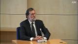 En directo: Rajoy, «contento de haber colaborado con la Justicia»