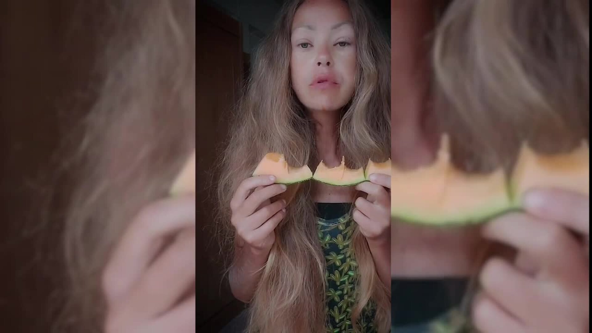 La influencer vegana rusa Zhanna Samsonova