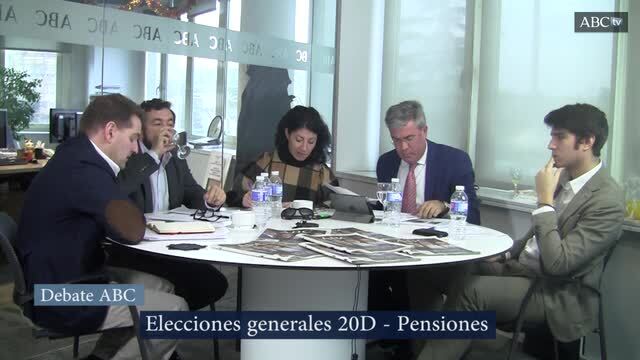 Miguel Gutiérrez (Ciudadanos), Manuel de la Rocha (PSOE) y José-Enrique Fernández de Moya (PP)