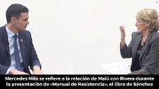 El comentario sexista de Mercedes Milá sobre Malú y Albert Rivera que Pedro Sánchez no corrigió