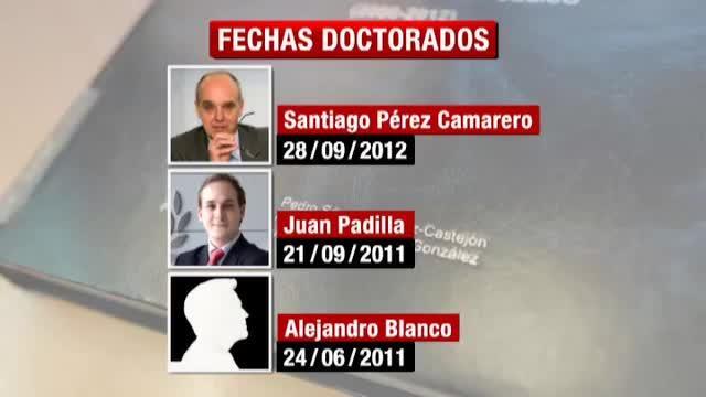 El tribunal de la tesis de Pedro Sánchez