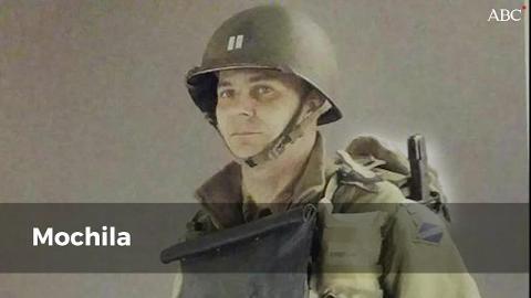 Representación de los Rangers asaltando al enemigo