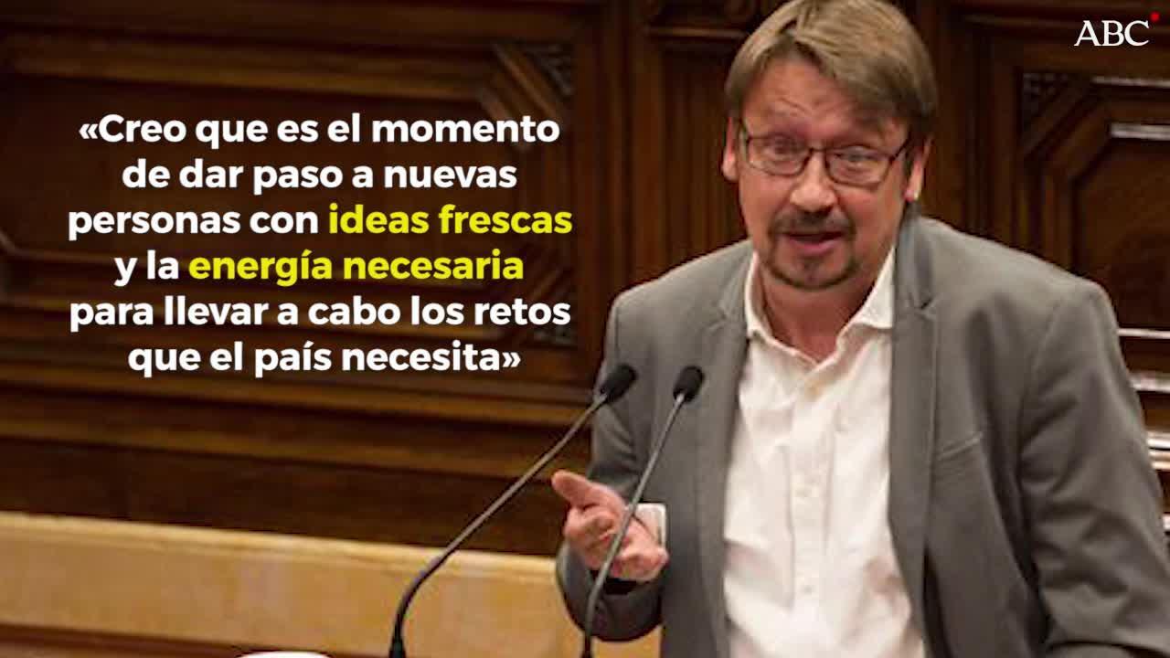 Xavier Domènech dimite como líder de Podemos en Cataluña